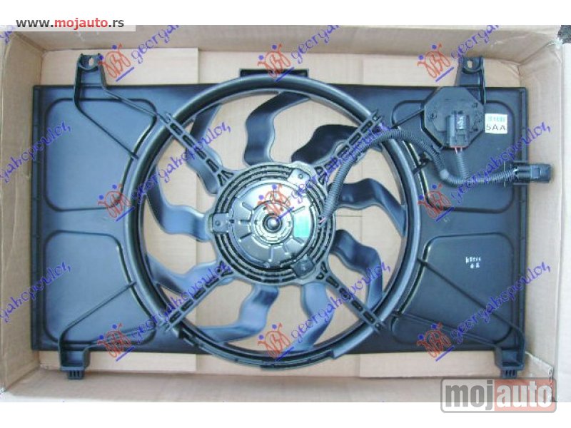Glavna slika -  VENTILATOR HLADNJAKA KOMPLET (BENZIN) (MANUELNI/AUTOMATSKI) Hyundai accent sdn 06-11 -nedostupno - MojAuto
