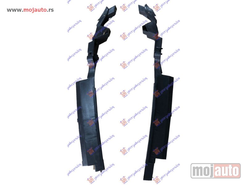 Glavna slika -  NOSAC ZADNJEG BRANIKA GORNJI (SET) Peugeot 307 01-05 -dostupno - MojAuto
