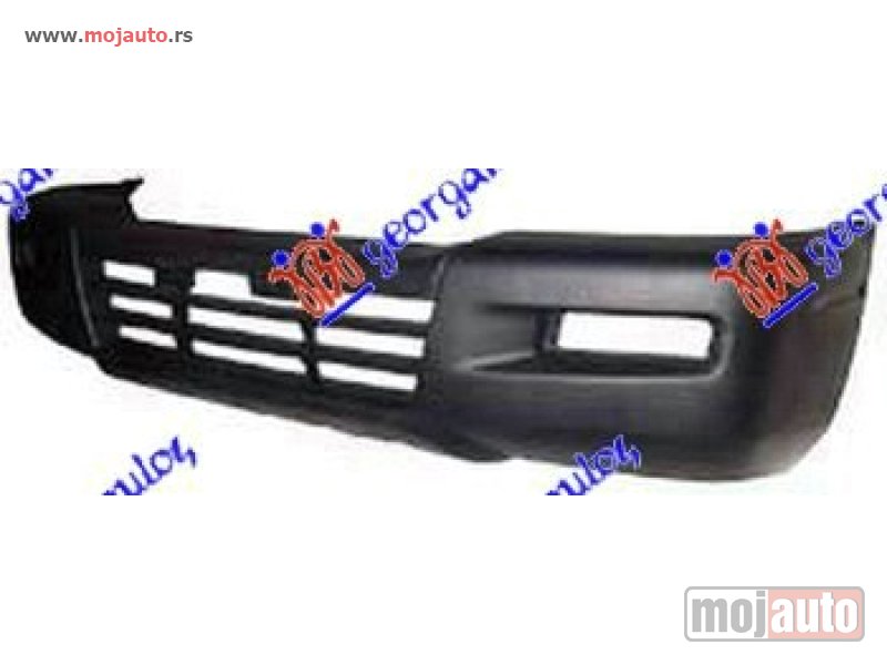 Glavna slika -  PREDNJI BRANIK -05 (OTVORI ZA RUBOVE) Mitsubishi p/u l200 02-06 -nedostupno - MojAuto
