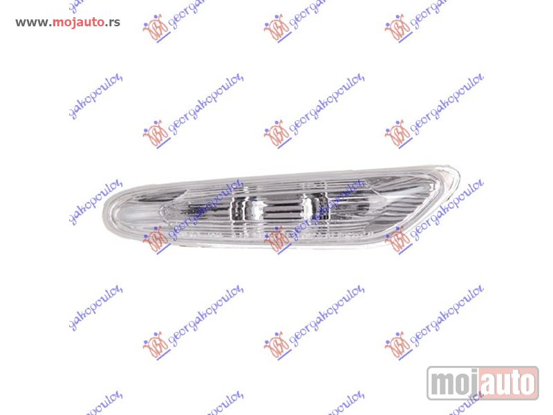 Glavna slika -  MIGAVAC U KRILU BELI (=DESNI ZA SERIJU 1) Levo Bmw series 3 (e90/91) sdn/s.w. 05-08 -dostupno - MojAuto