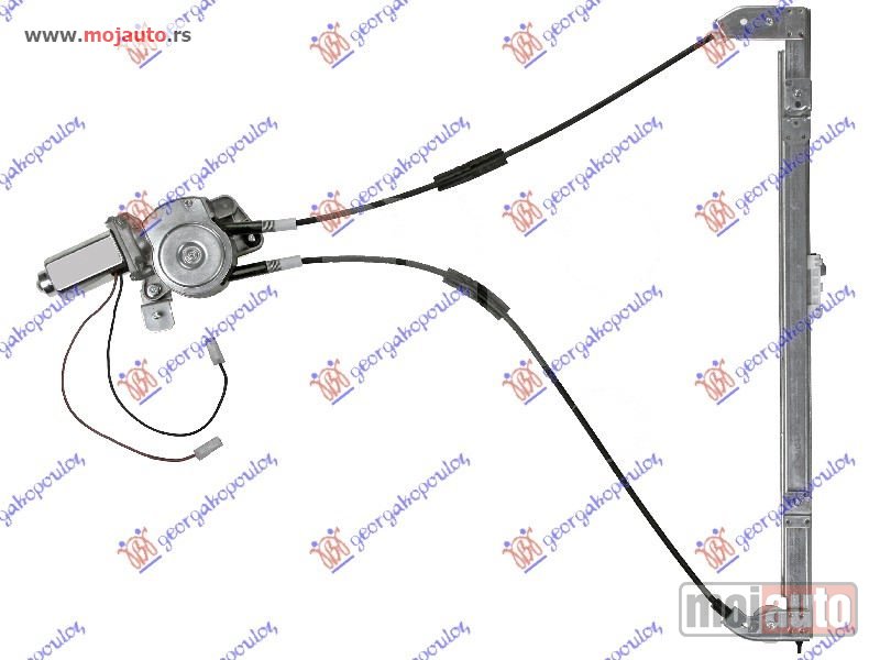 Glavna slika -  PODIZAC PREDNJEG PROZORA ELEKTRICNI (A KVALITET) Desno Fiat scudo 04-07 -dostupno - MojAuto