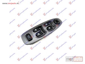 Glavna slika -  PREKIDAC U PREDNJIM VRATIMA (4 TASTERA) (CRNI OKVIR) (11+7 PIN) Levo Hyundai accent h/b-l/b 03-05 -dostupno - MojAuto