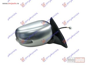 NOVI: delovi  RETROVIZOR ELEKTRICNI HROM (ELEKTRO-SKLOPIV) (MIGAVAC LED) Desno Mitsubishi p/u l200 06-10 -dostupno