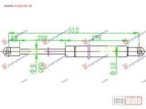 NOVI: delovi  AMORTIZER GEPEK VRATA 5 VRATA (512L-450N) Hyundai atos prime 03-07 -dostupno