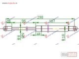 NOVI: delovi  AMORTIZER GEPEK VRATA 00- (298L-650N) Audi a4 00-04 -dostupno