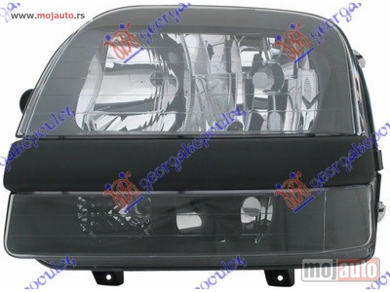 Glavna slika -  FAR (BEZ MAGLENKE) ELEKTRICNI (TYC) Levo Fiat doblo 01-05 -dostupno - MojAuto