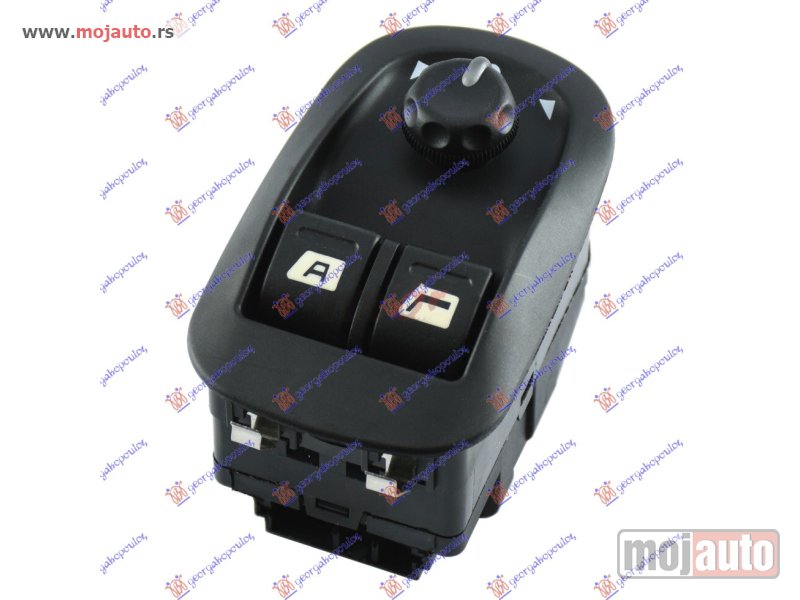 Glavna slika -  PREKIDAC U PREDNJIM VRATIMA (2 TASTERA) (24 PIN) Levo Peugeot 306 99-00 -dostupno - MojAuto