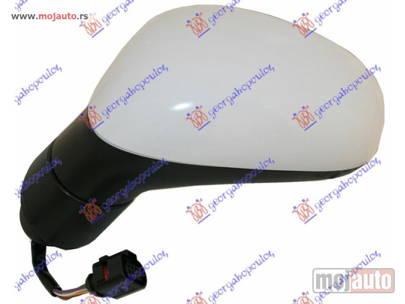 Glavna slika -  RETROVIZOR ELEKTRICNI SA GREJACEM PM (ELEKTRO-SKLOPIV) -09 (7 PIN) (A KVALITET) (ASFERICNO STAKLO) Levo Seat leon 05-13 -dostupno - MojAuto