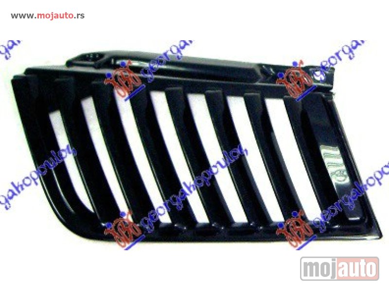 Glavna slika -  PVC MASKA CRNA 4 VRATA (DUPLA KABINA) Levo Mitsubishi p/u l200 06-10 -dostupno - MojAuto
