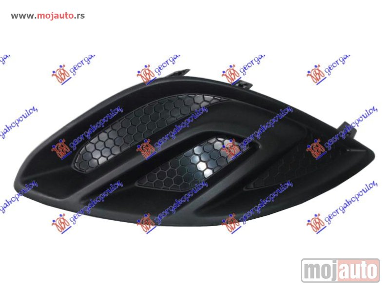 Glavna slika -  RESETKA PREDNJEG BRANIKA (BEZ MAGLENKE) 11- Desno Opel corsa d 06-15 -dostupno - MojAuto