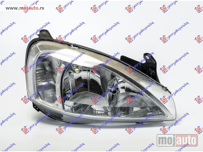 Glavna slika -  FAR ELEKTRICNI -2002 (VALEO TIP) (DEPO) Desno Opel corsa c 00-06 -dostupno - MojAuto