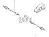 Slika 1 -  Reno Kangoo 1.6 B/1.9 DCI 4X4 Poluosovina Zadnja Desno 97-08, NOVO - MojAuto