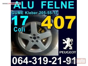 Glavna slika -  ALU FELNE 17 i GUME Kleber 205-55-17 Pežo 407 i Citroen - MojAuto