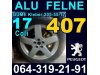 Slika 1 -  ALU FELNE 17 i GUME Kleber 205-55-17 Pežo 407 i Citroen - MojAuto