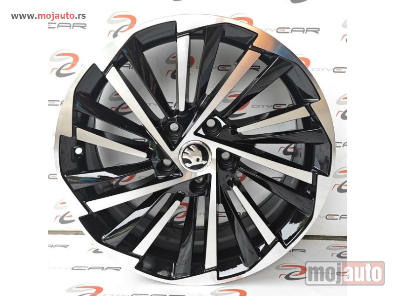 Glavna slika -  17 Škoda Alu felne 5x112 17x7j, et40, cb 57,1. Odgovara za Octaviu,Superb,Kodiaka - MojAuto