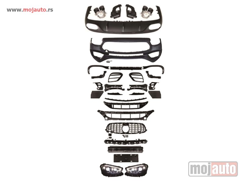 Glavna slika -  Body kit W213 za Mercedes Benz E53 coupe stari na novi - MojAuto