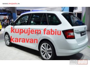 polovni Automobil Škoda Fabia kupujem 