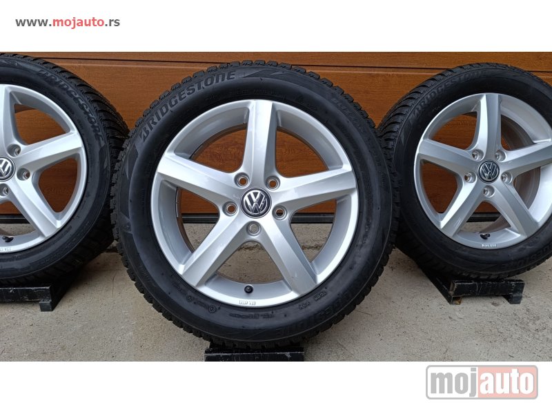 Glavna slika -  Alu felne Golf 7 5x112 16" Bridgestone gume 205 55 16 TOP - MojAuto