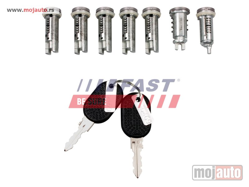 Glavna slika -  Fiat Ducato Komplet Cilindri Kljucevi 94-02, NOVO - MojAuto