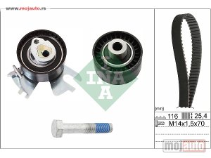Glavna slika -  Citroen C5  2.0HDI 100KW/136KS Set Zupcastog Kaisa 04-08, NOVO - MojAuto