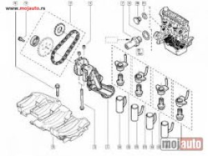 Glavna slika -  Reno Clio 1.9D Lanac Lancanik Uljne Pumpe 98-06, NOVO - MojAuto