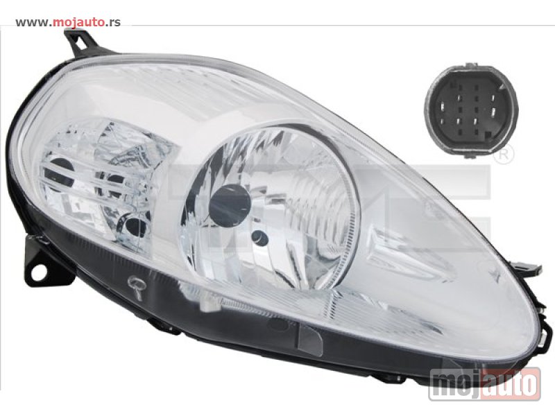 Glavna slika -  Fiat Grande Punto Far Levi 05-08, NOVO - MojAuto
