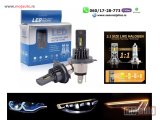 NOVI: delovi  Led sijalice h4 pro 6000  lumena 55w velicina kao halogene
