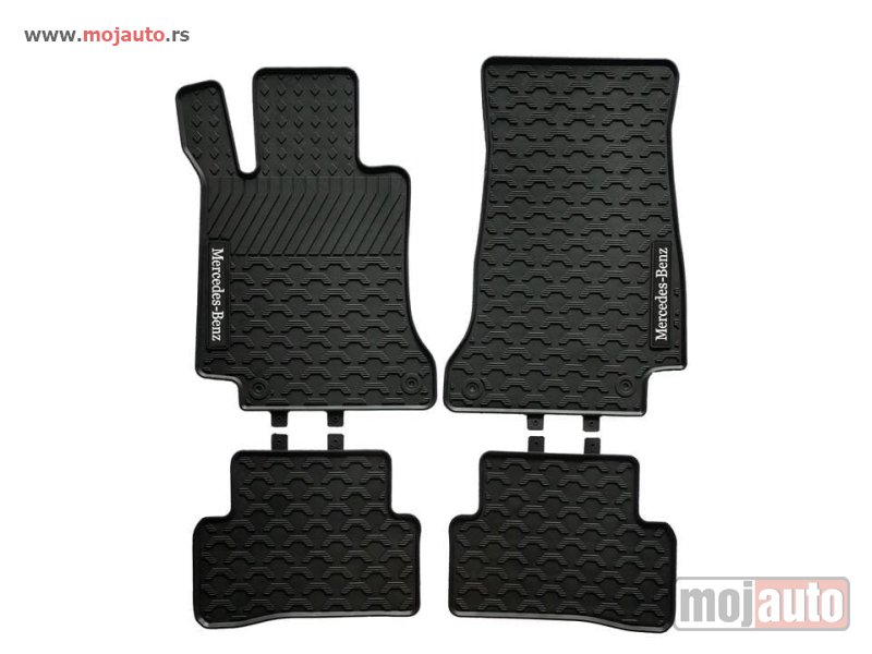 Glavna slika -  Mercedes W205 14-21 Tipske patosnice logo.. - MojAuto