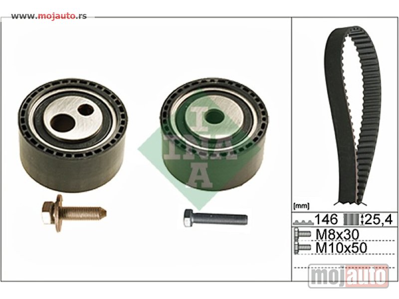 Glavna slika -  Pezo 406 2.2HDI Set Zupcastog Kaisa 00- NOVO - MojAuto