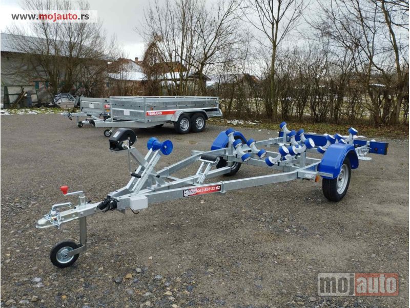 Glavna slika - TRIGANO Prikolica za čamac roleri - MojAuto
