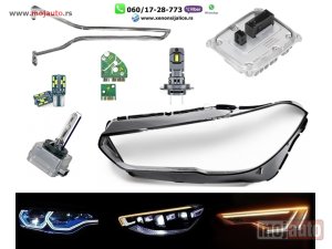 NOVI: delovi  Led i xenon oprema stakla za farove renault