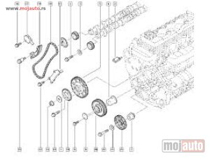 Glavna slika -  Opel Movano 3.0DTi Garnitura Razvodnog Lanca 03- NOVO - MojAuto