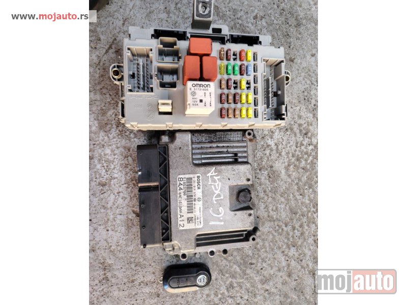 Glavna slika -  Lancia delta 1.6 jtd 105 ks komplet racunar Originalni delovi  Moguca ugradnja delova  Alfa Romeo 147-156-166-159-GT-MiTo-Giulietta Fiat bravo 2 - croma -grande punto -multipla 2 -punto 3 -stilo-idea Freemont Panda 3 500L Lancia ypsilon-delta-musa-lybra - MojAuto