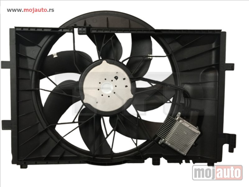 Glavna slika -  Mercedes C-Class W203 Ventilator Hladnjaka Motora 00-07, NOVO - MojAuto
