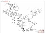 NOVI: delovi  Mini Cooper 1.6B Izduvna Grana Katalizator 01-06, NOVO