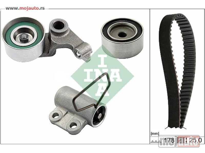 Glavna slika -  Toyota Corolla/Verso 2.0D Set Zupcastog Kaisa 00-09, NOVO - MojAuto