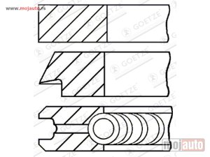 Glavna slika -  Citroen Saxo 1.6B VTS Karike Set STD 96-03,NOVO - MojAuto