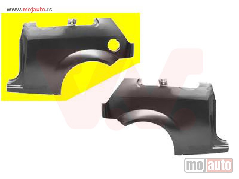 Glavna slika -  Ford Fiesta Zadnji Blatobran Levi 3 Vrata 02-08, NOVO - MojAuto