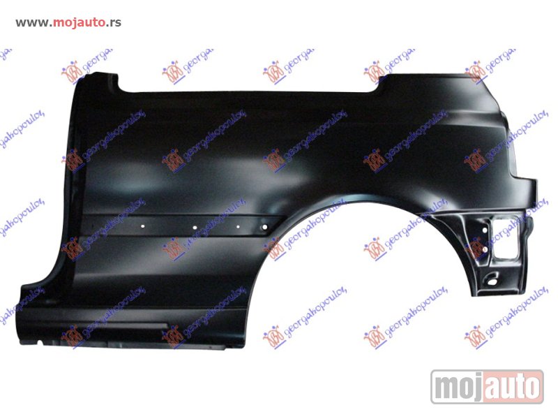 Glavna slika -  VW Golf III Zadnji Blatobran Levi 3 Vrata 92-98, NOVO - MojAuto