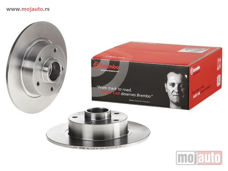 Glavna slika -  Reno Megan III Kocioni Diskovi Zadnji SET 08-14, NOVO - MojAuto