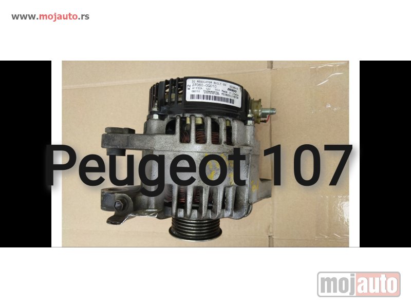 Glavna slika -  Peugeot 107 alternator - MojAuto