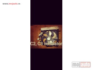 polovni delovi  Citroen c2, C3 ventilator sa elektronikom