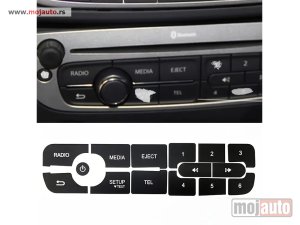 Glavna slika -  Nalepnice stikeri za radio Renault Scenic 3 Megane 3 Master - MojAuto