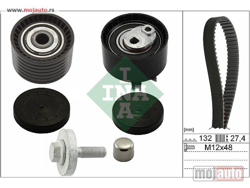Glavna slika -  Reno Megan 1.6B 16V Set Zupcastog Kaisa 99-03,NOVO - MojAuto