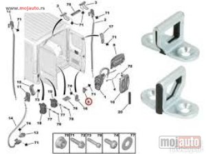 Glavna slika -  Fiat Ducato Granicnik Srednje Brave Zadnjih Vrata 06- NOVO - MojAuto