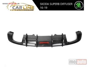 NOVI: delovi  Skoda Superb 16-19 zadnji difuzor