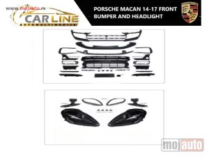 NOVI: delovi  Porsche Macan 14-17 prednji branik i farovi