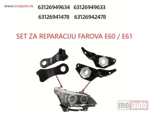 Glavna slika -  Set za reparaciju farova nosaci BMW serija 5 E60 i E61 - MojAuto