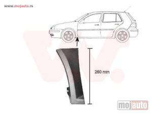 NOVI: delovi  VW Golf IV Prednji Blatobran Zadnji Deo Levo 98-04,NOVO