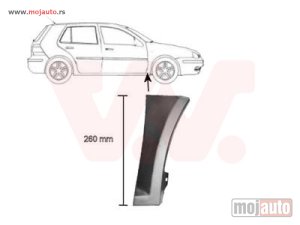 NOVI: delovi  VW Golf IV Prednji Blatobran Zadnji Deo Desno 98-04,NOVO
